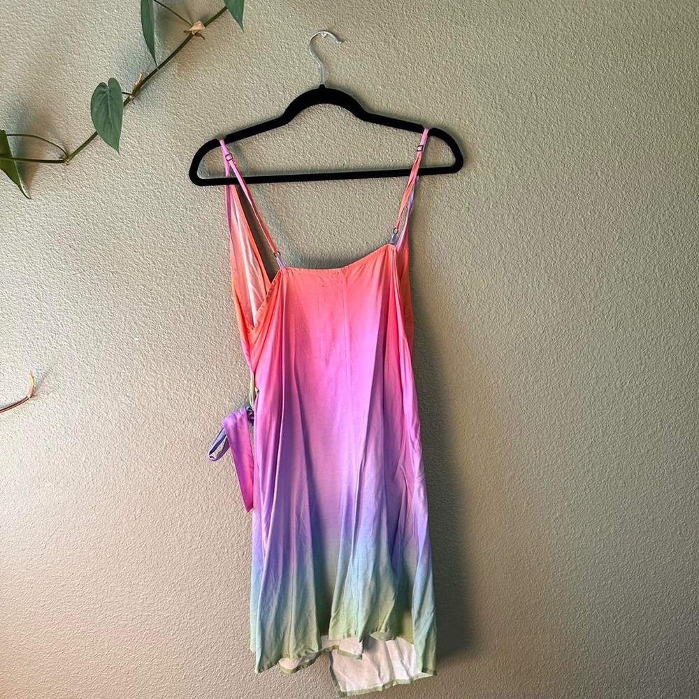 farm rio mini ombre dress, beach/pool cover up